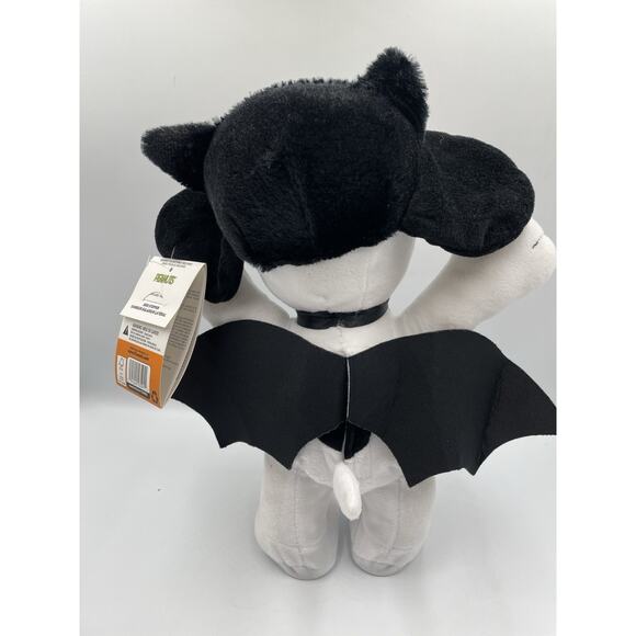 Halloween Peanuts Animated Musical Snoopy Plush Bat Wings Side Stepper NWT - Picture 7 of 11